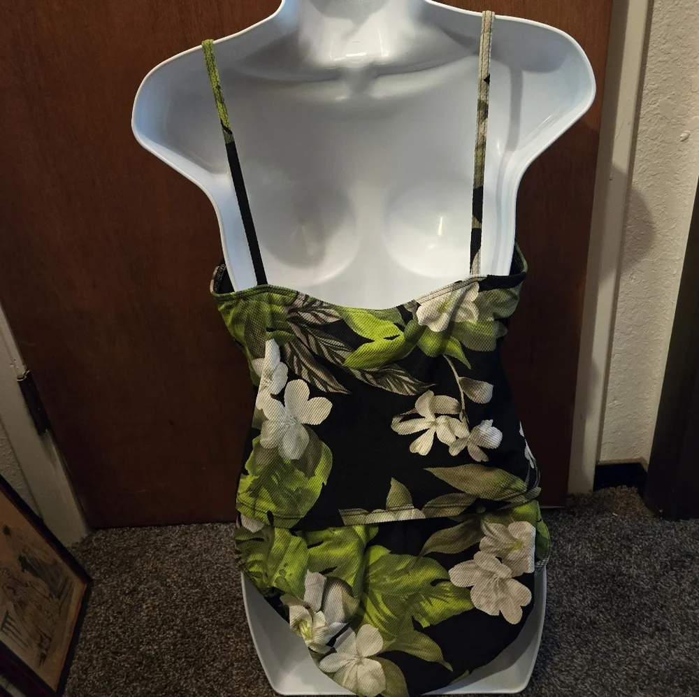 Tropical NEW unbranded tankini set szL - Picture 4 of 6